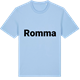 Blue Soul t-shirt med Romma fetstil t-shirt