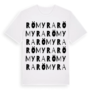 Römyra ordlek t-shirt – ekologisk bomull t-shirt från Pinshirt