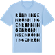 Blue Soul t-shirt med Rönningen ordlek t-shirt