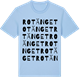 Blue Soul t-shirt med Rotänget ordlek t-shirt