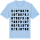 Blue Soul t-shirt med Rudtorp ordlek t-shirt