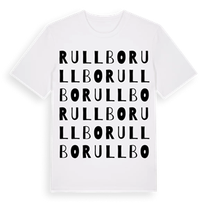 Rullbo ordlek t-shirt – ekologisk bomull t-shirt från Pinshirt