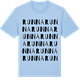 Blue Soul t-shirt med Runna ordlek t-shirt