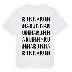 Runna ordlek t-shirt – ekologisk bomull t-shirt från Pinshirt