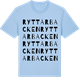 Blue Soul t-shirt med Ryttarbacken ordlek t-shirt