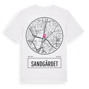 Sandgärdet t-shirt – ekologisk bomull t-shirt från Pinshirt