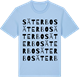 Blue Soul t-shirt med Säterbo ordlek t-shirt