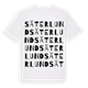 White t-shirt med Säterlund ordlek t-shirt
