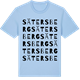 Blue Soul t-shirt med Sätersberg ordlek t-shirt