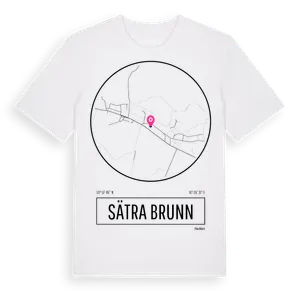 Sätra Brunn t-shirt – ekologisk bomull t-shirt från Pinshirt