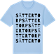 Blue Soul t-shirt med Sättertorp ordlek t-shirt