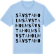 Blue Soul t-shirt med Sävstaholm ordlek t-shirt