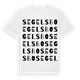 Segelsbo ordlek t-shirt