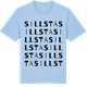 Blue Soul t-shirt med Sillsta ordlek t-shirt