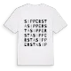 Sippersta ordlek t-shirt