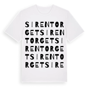 Sirentorget ordlek t-shirt – ekologisk bomull t-shirt från Pinshirt