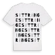 Sittringe ordlek t-shirt