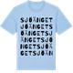 Blue Soul t-shirt med Sjöänget ordlek t-shirt