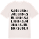 Vintage White t-shirt med Sjölunda ordlek t-shirt