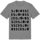 Mid Heather Gray t-shirt med Sjömossen ordlek t-shirt