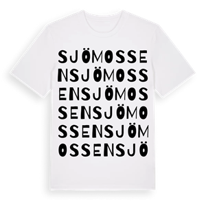 Sjömossen ordlek t-shirt – ekologisk bomull t-shirt från Pinshirt