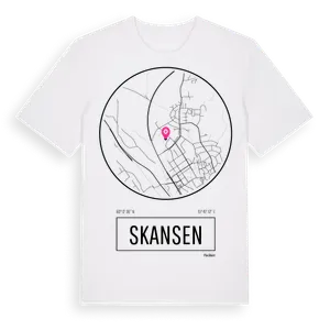 Skansen t-shirt – ekologisk bomull t-shirt från Pinshirt