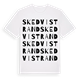 Skedvistrand ordlek t-shirt