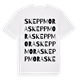 Skeppmora ordlek t-shirt