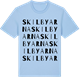 Blue Soul t-shirt med Skilbyarna ordlek t-shirt