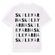 Skilbyarna ordlek t-shirt