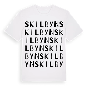 Skilbyn ordlek t-shirt – ekologisk bomull t-shirt från Pinshirt