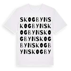 Skogbyn ordlek t-shirt – ekologisk bomull t-shirt från Pinshirt