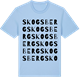 Blue Soul t-shirt med Skogsberg ordlek t-shirt
