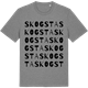 Mid Heather Gray t-shirt med Skogsta ordlek t-shirt