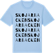 Blue Soul t-shirt med Skojarbacken ordlek t-shirt