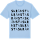 Blue Soul t-shirt med Skråmsta ordlek t-shirt