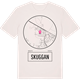 Vintage White t-shirt med Skuggan t-shirt