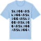 Blue Soul t-shirt med Skuggan ordlek t-shirt