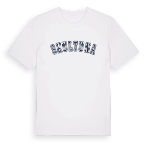 Skultuna college t-shirt – ekologisk bomull t-shirt från Pinshirt