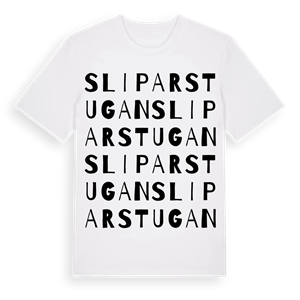 Sliparstugan ordlek t-shirt – ekologisk bomull t-shirt från Pinshirt