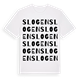 Slogen ordlek t-shirt