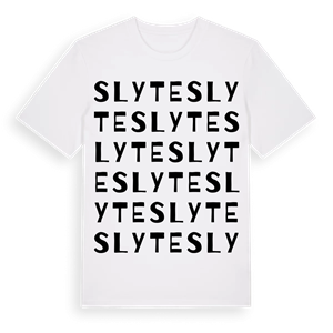 Slyte ordlek t-shirt – ekologisk bomull t-shirt från Pinshirt