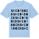 Blue Soul t-shirt med Smedängen ordlek t-shirt