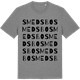 Mid Heather Gray t-shirt med Smedsbo ordlek t-shirt