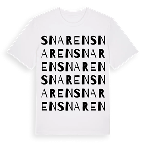 Snaren ordlek t-shirt – ekologisk bomull t-shirt från Pinshirt