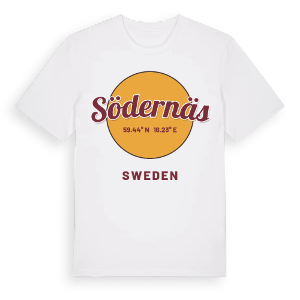 Södernäs cirkel t-shirt – ekologisk bomull t-shirt från Pinshirt