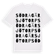 Södra Gärsjötorp ordlek t-shirt