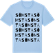 Blue Soul t-shirt med Sömsta ordlek t-shirt