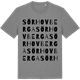 Mid Heather Gray t-shirt med Sör Hovberga ordlek t-shirt