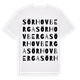 Sör Hovberga ordlek t-shirt